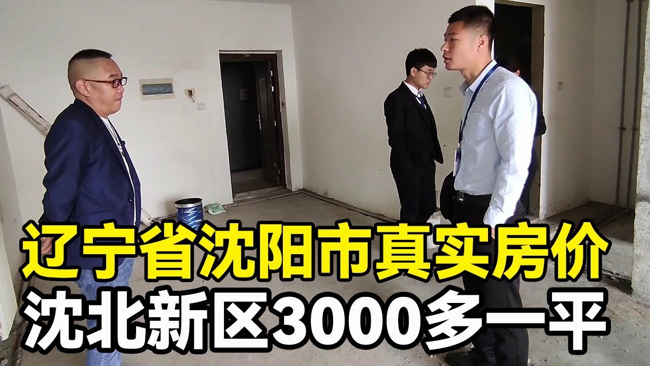 辽宁省沈阳市真实房价，沈北新区新楼3000多一平，鬼哥实地探房现场谈价！【鬼头看房】