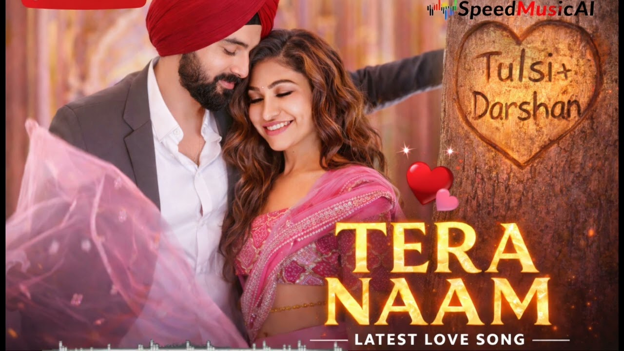 Tera Naam || Punjabi Retro Love Song | Sadabahar Romantic Vibe | SpeedMusicAI
