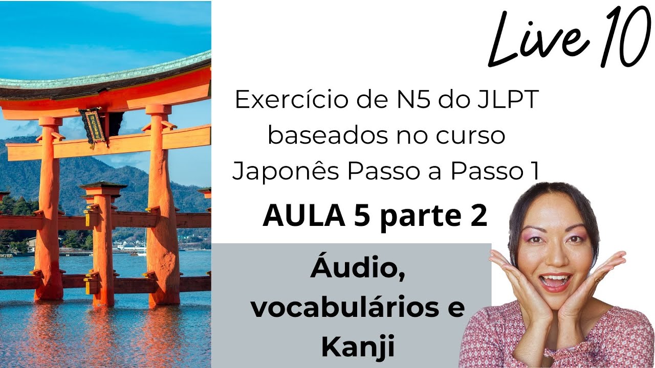 Live 10 - Exercícios de Japonês JLPT N5