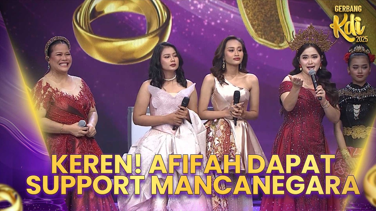 Dukungan Dari Mancanegara Untuk Para Kontestan KDI | TOP 9 | KDI 2025