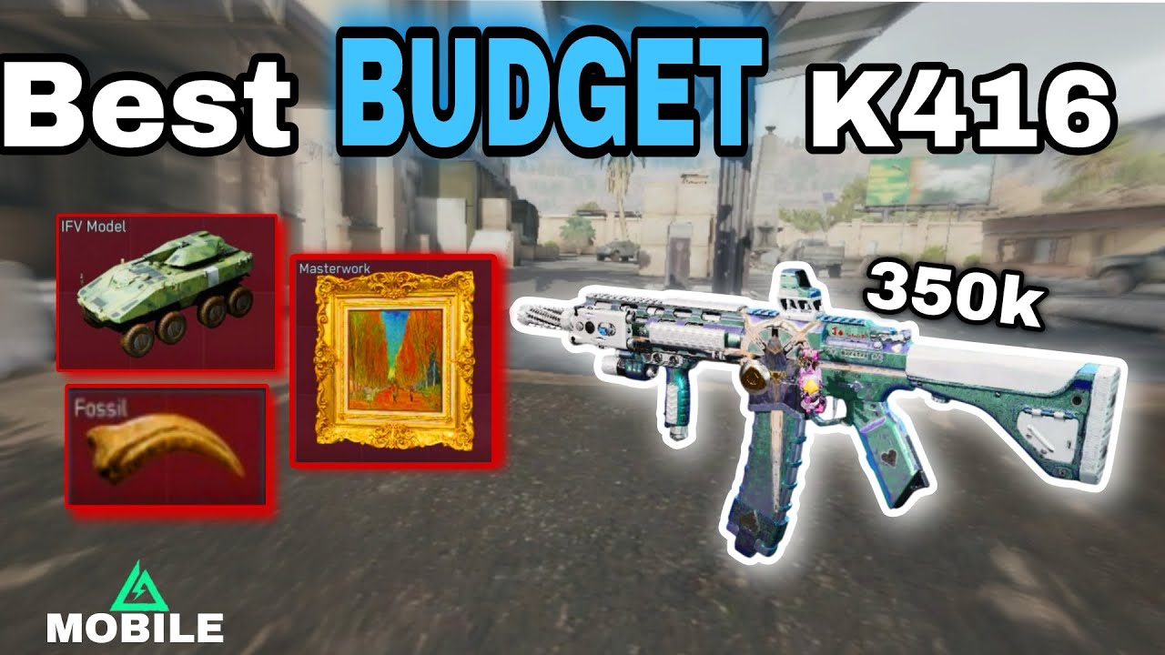 K416: Built to DOMINATE!! Delta Force Mobile