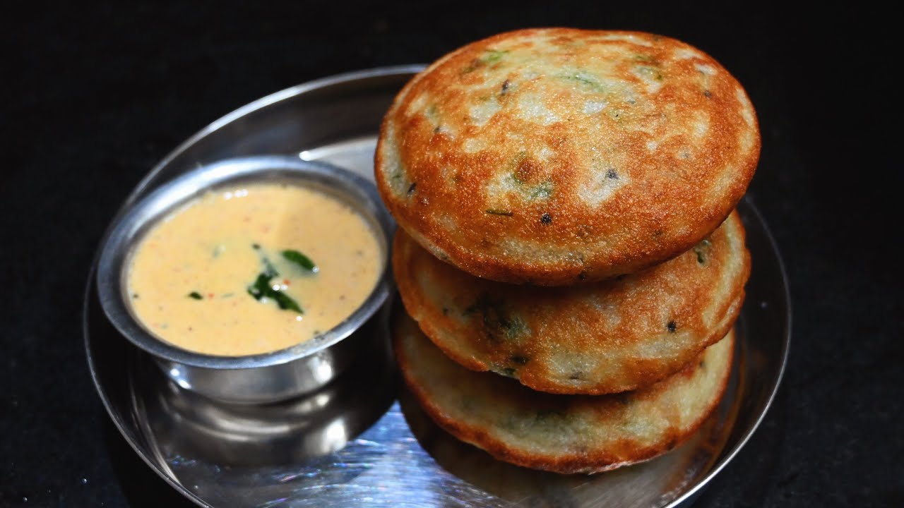பஞ்சு போல உடனடி பன் தோசையும்,வேர்கடலை கார சட்னியும் | Soft Bun Dosa & Groundnut Chutney in Tamil.