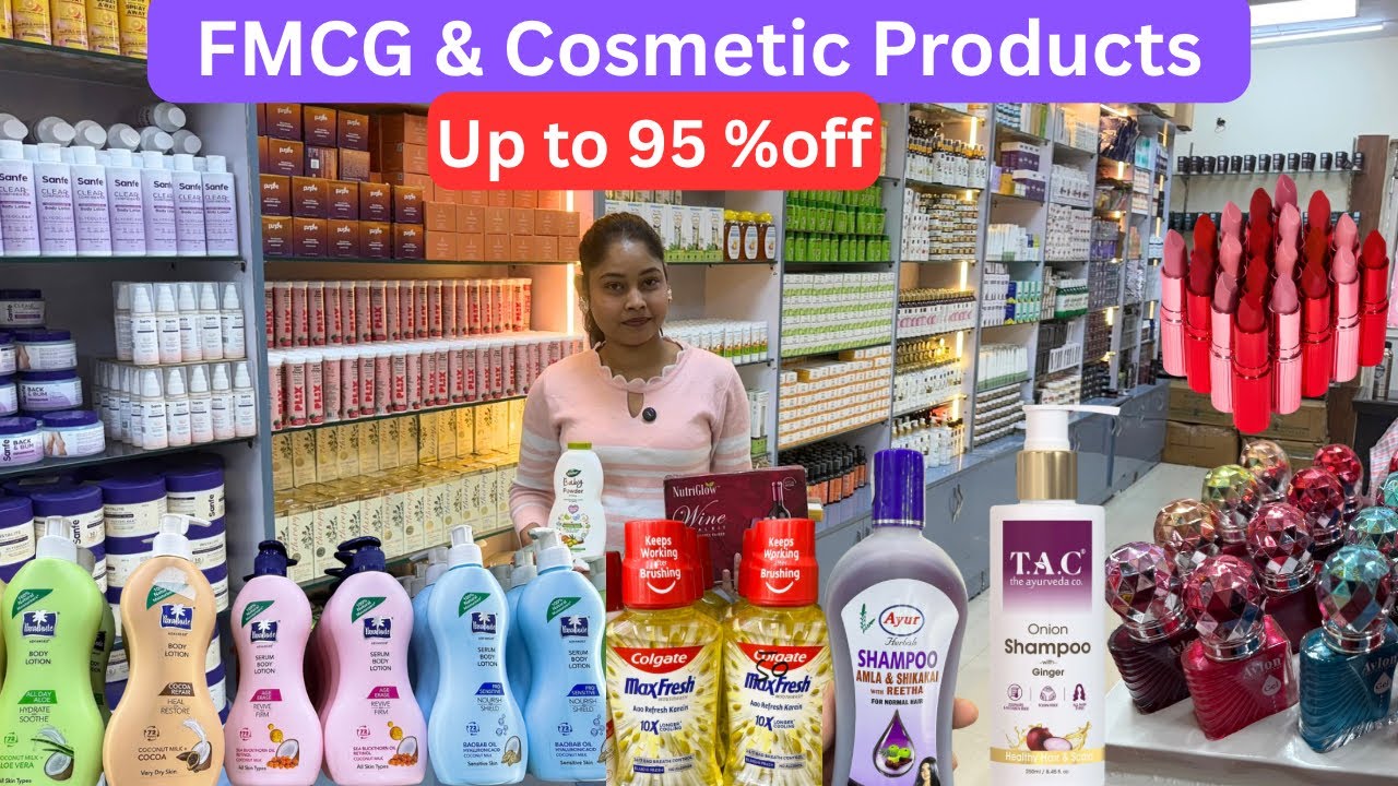Cheapest Branded Cosmetic Wholesale Market in Delhi | Sadar Bazar FMCG & Makeup Bulk Suppliers