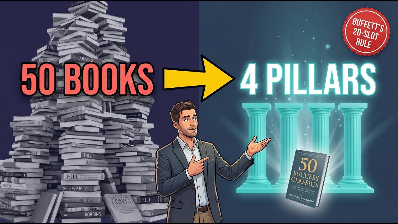 50 Success Books Distilled Into 4 Pillars (The Universal Code)