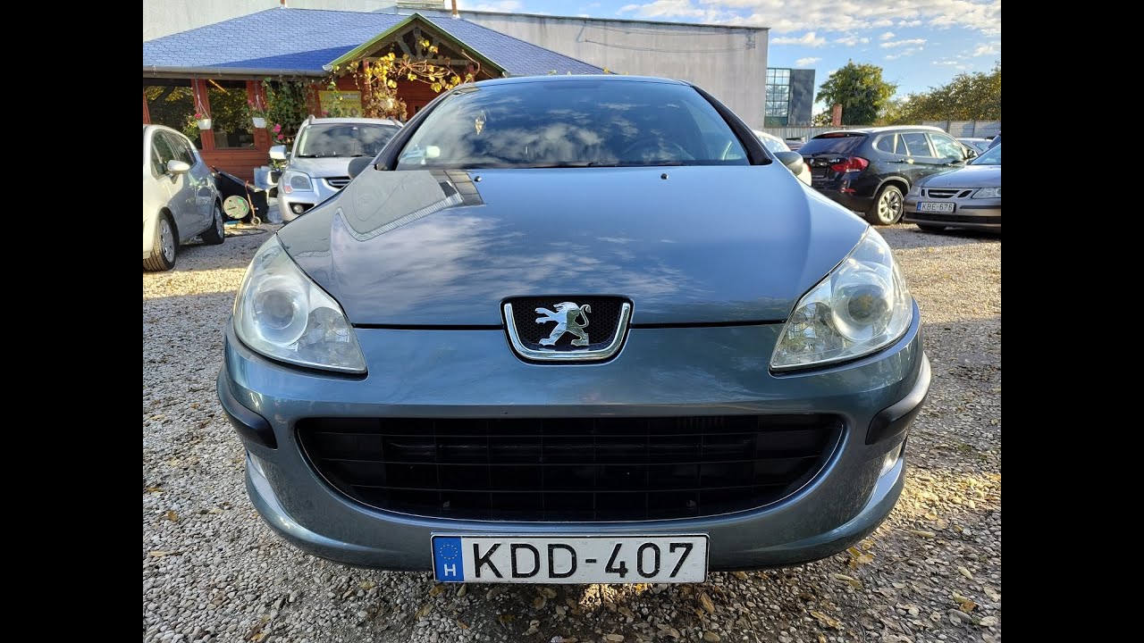 PEUGEOT 407 1.6 HDI Teszt - Bemutató - Eladó