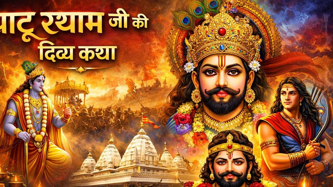 जो टूटा हुआ👈🏻 भी जीत जाए 💥| खाटू श्याम बाबा🙏🏻 की कथा👈🏻♡ ㅤ 🗨️ㅤ ⎙ㅤ ⌲..Ꮮɪᴋᴇ❦♤ᴄᴏᴍᴍᴇɴᴛ Sʜᴀʀᴇ Subscribe 𝗠𝗘