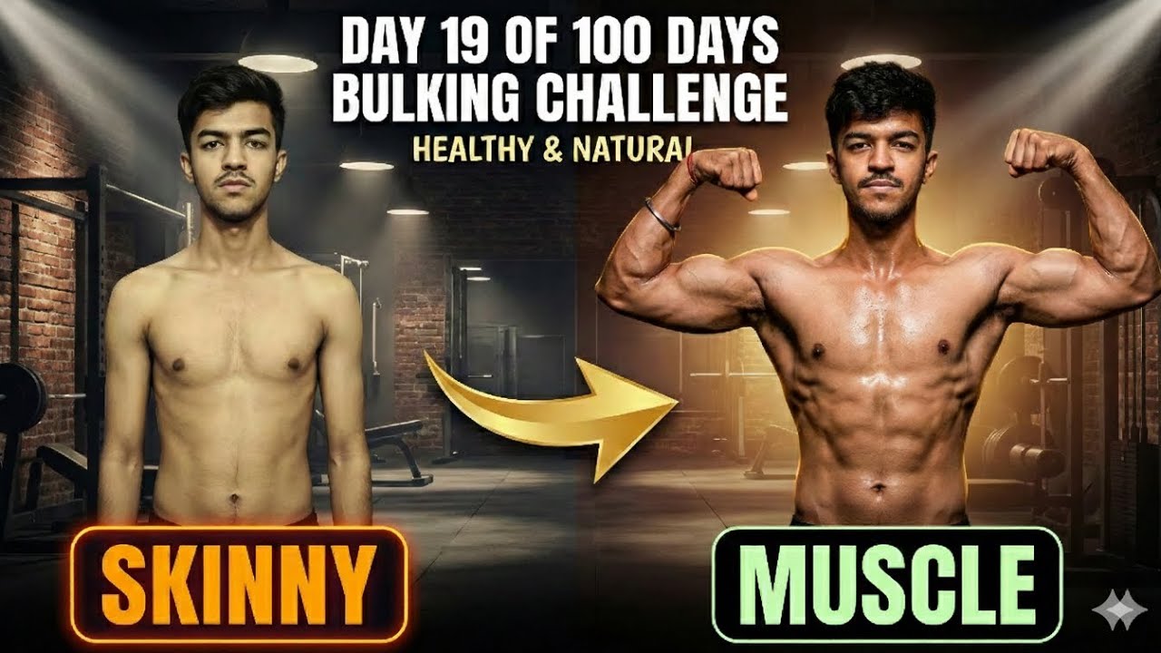 DAY 19 | Consistency Is Everything 🔥 | 100 Days Bulking Challenge