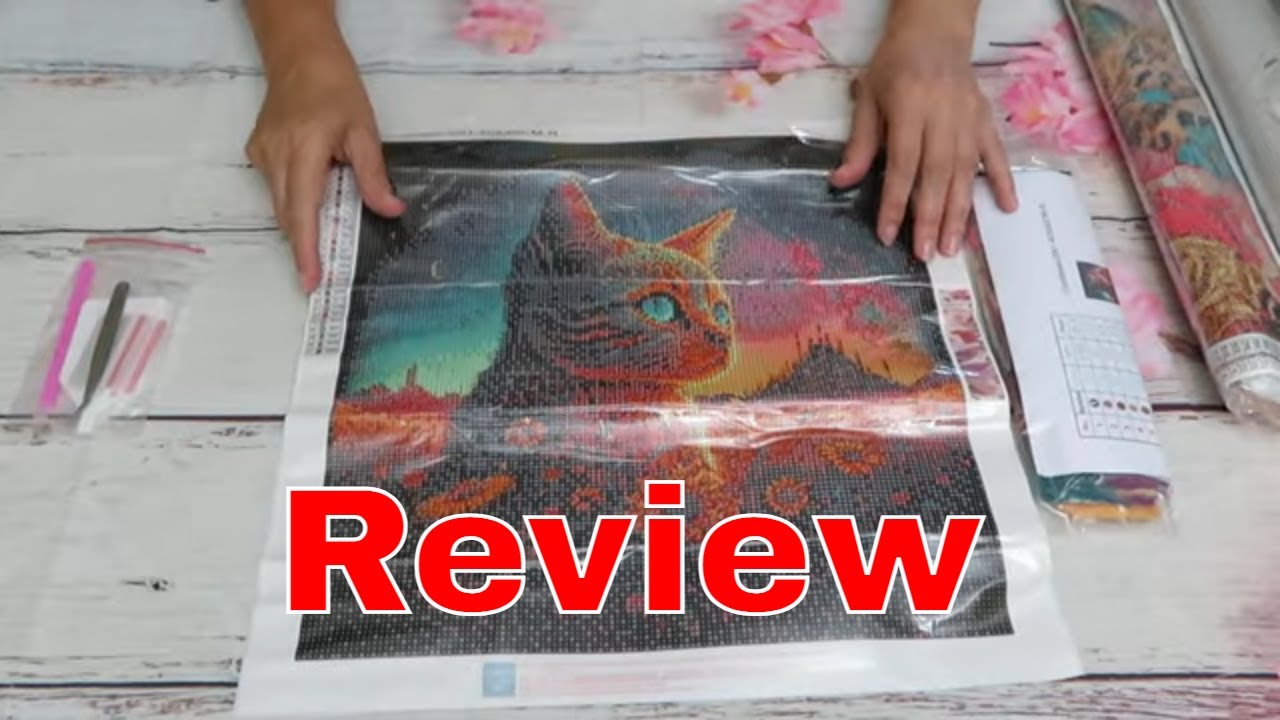 COODEALS 3 Gorgeous Diamond Painting Canvases Review #coodeals