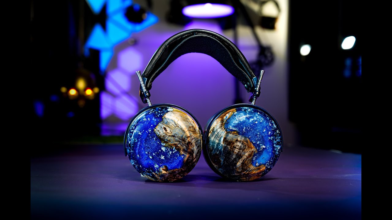 ZMF Headphones // Zach Sands and Finishes the WORLDS FIRST Stabilized Resin Flake Sets // PROCESS