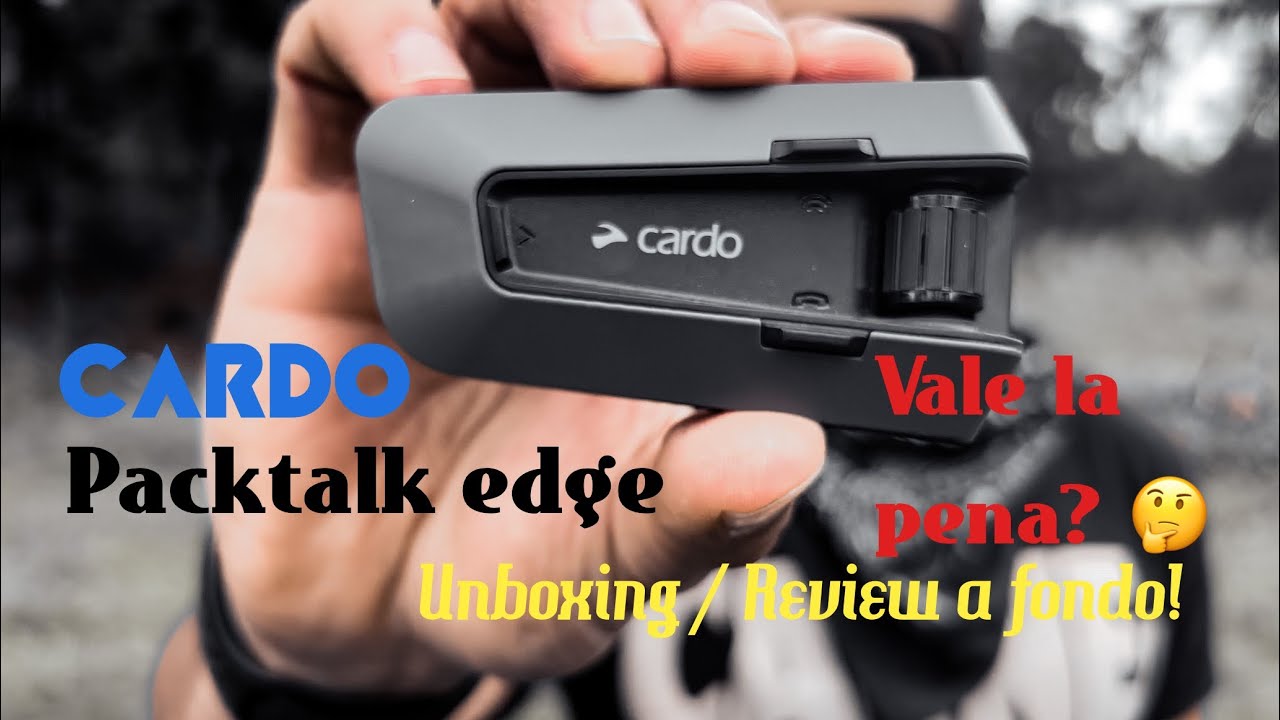 CARDO Packtalk Edge - Unboxing / 7,000 km Review a fondo!