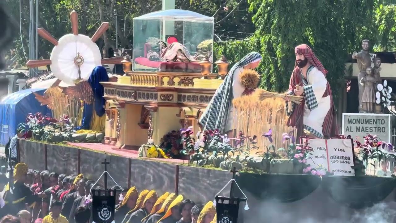 Procesión C.I. Señor Sepultado Cristo del Amor Chiquimula 21-09-2025