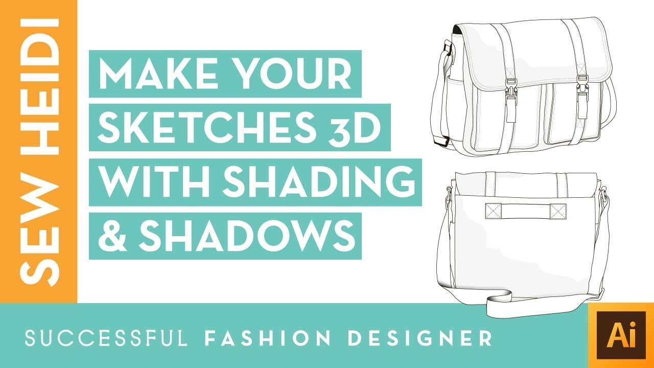 Illustrator Shading Tutorial: Make Your Fashion Drawings 3D with Folds and Shadows