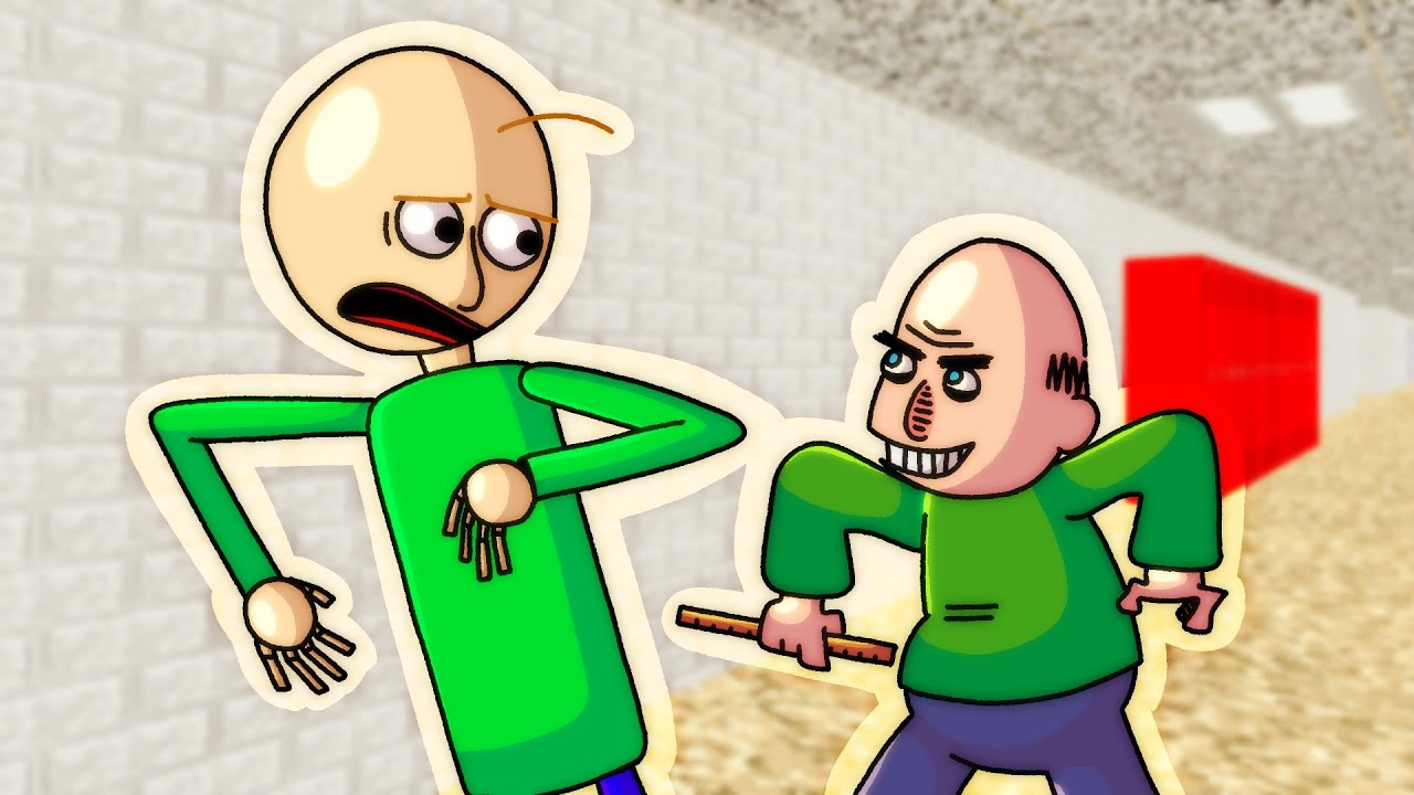 Мобильная версия Insane Baldi's Basics
