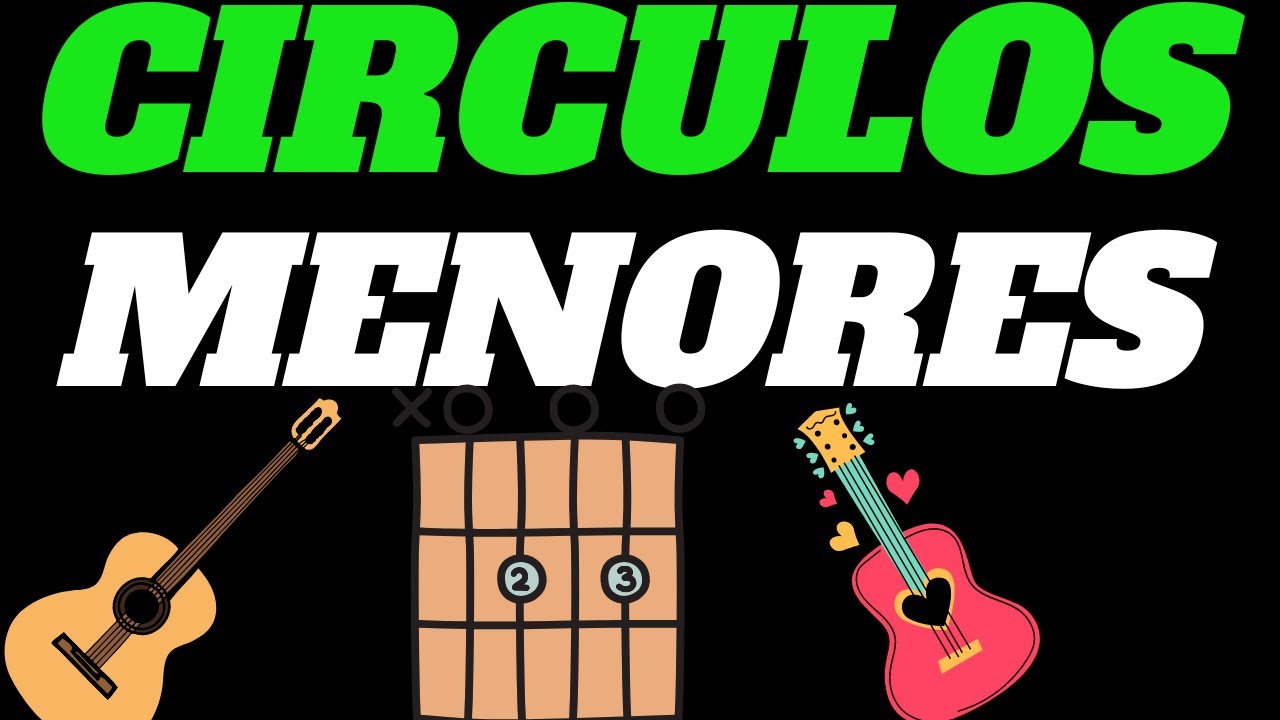 COMO TOCAR TODOS LOS CIRCULOS MENORES { CON GUITARA } PASO A PASO