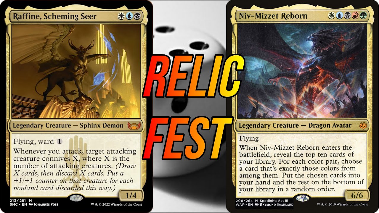 Relic Fest Round 14 - Raffine VS Niv mizzet reborn - MTG EDH Duel Commander Cartes Magic