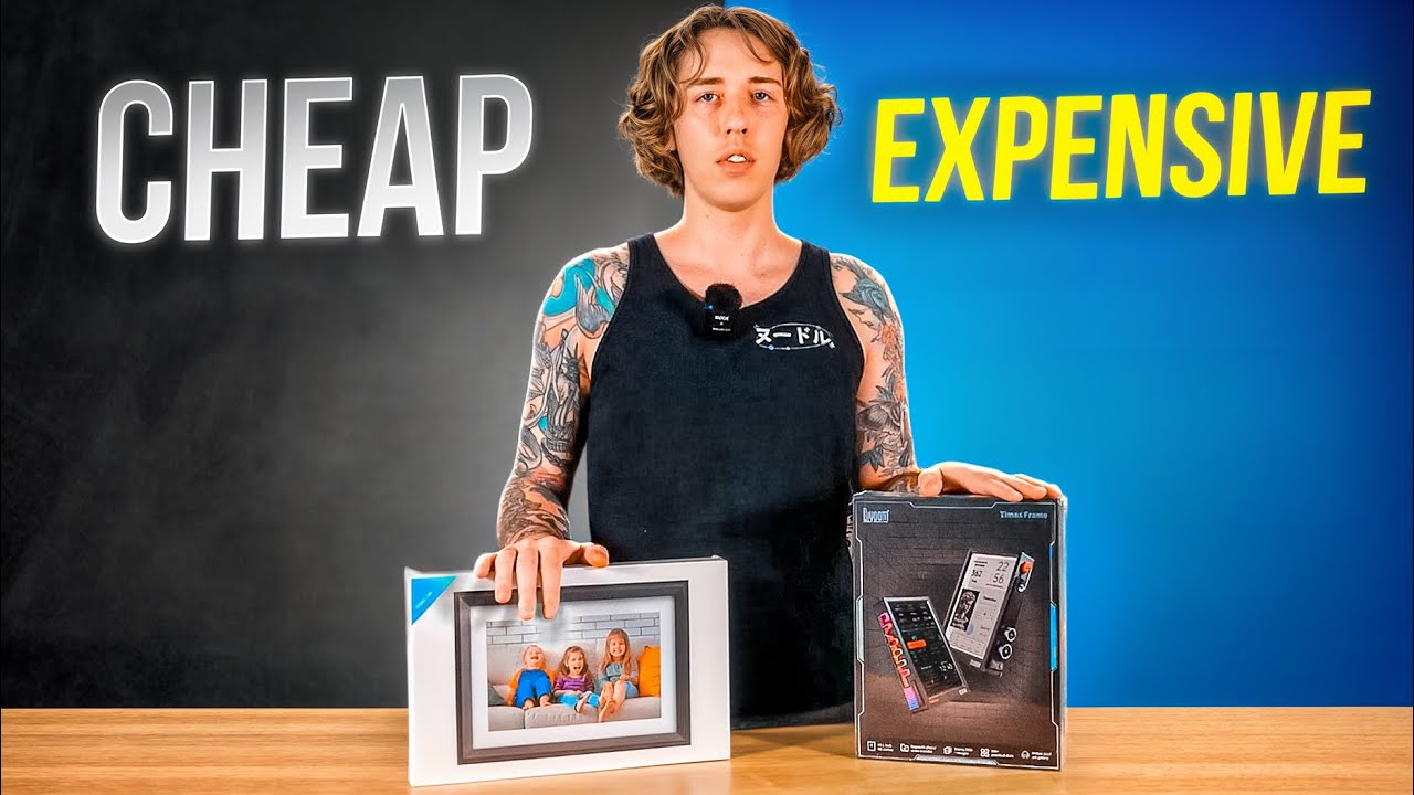 Дешево против дорого: цифровая версия рамки (Divoom Times Frame)