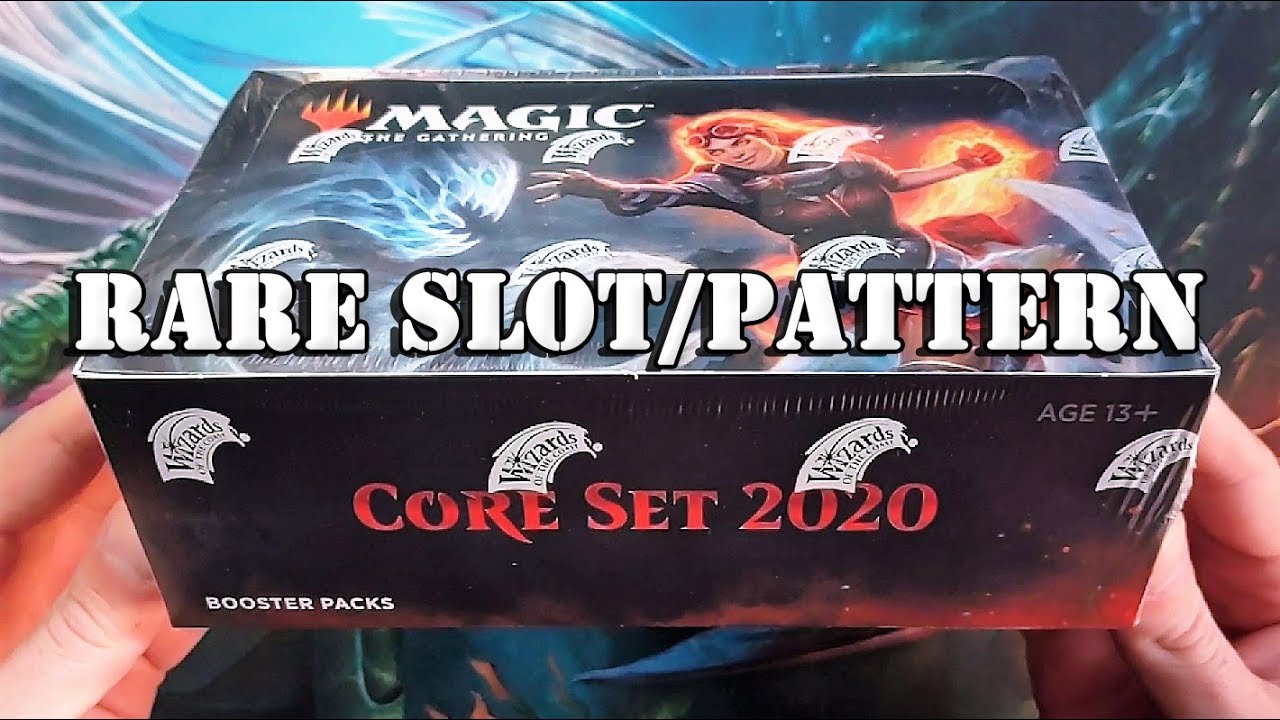 Паттерн в бустере MTG Core Set 2020