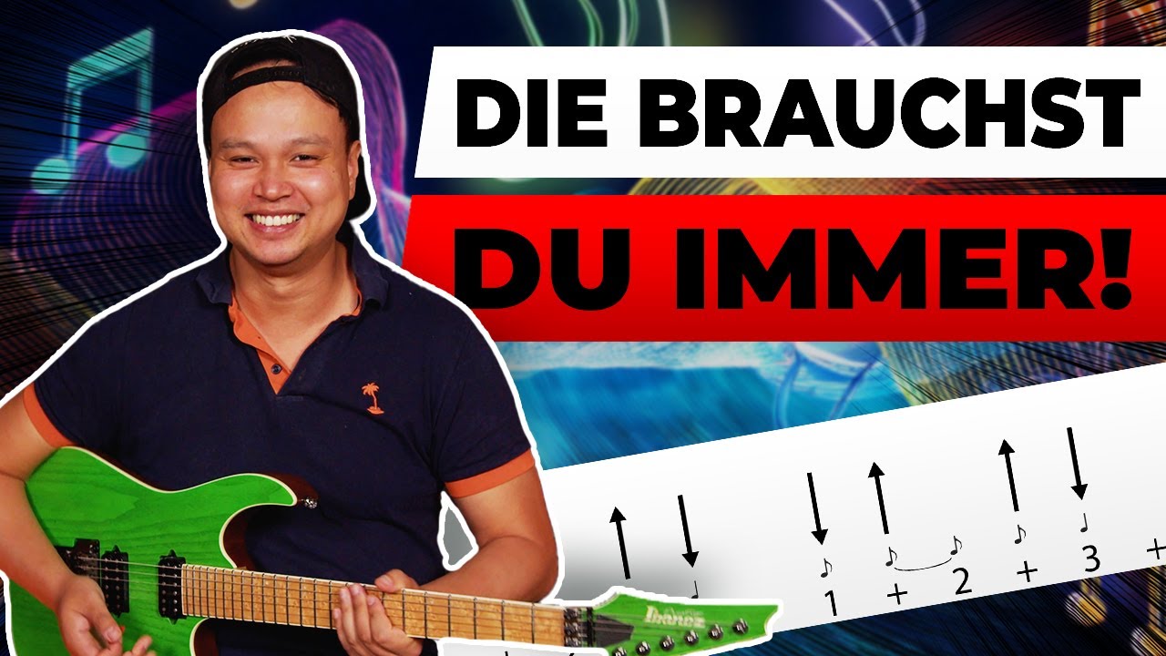 Die BESTEN Schlagmuster im Drei Viertel Takt | GITARREN TUTORIAL