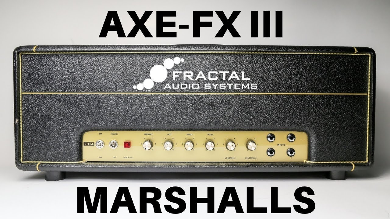 Axe-Fx III Marshall Models - Part One