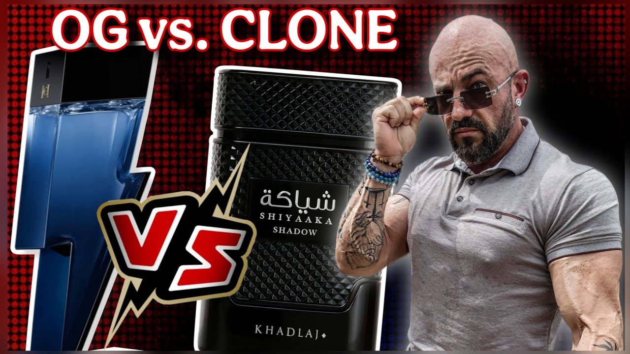 OG vs CLONE Fragrance! Bad Boy Cobalt VS Khadlaj Shiyaaka Shadow