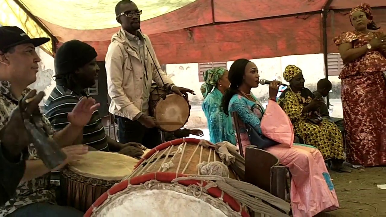 Wedding in Bamako with Makan Kone on Djembe