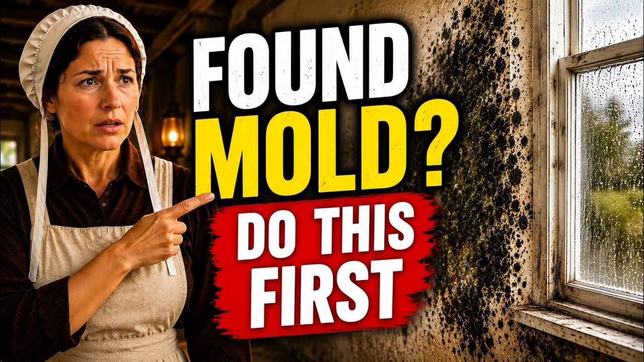 This Amish Method Removes Mould Naturally