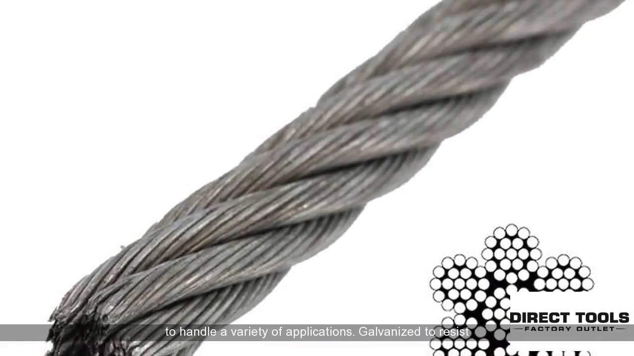 3 16 Aircraft Cable Strength Copy (3 32 7x7 Aircraft Cable)
