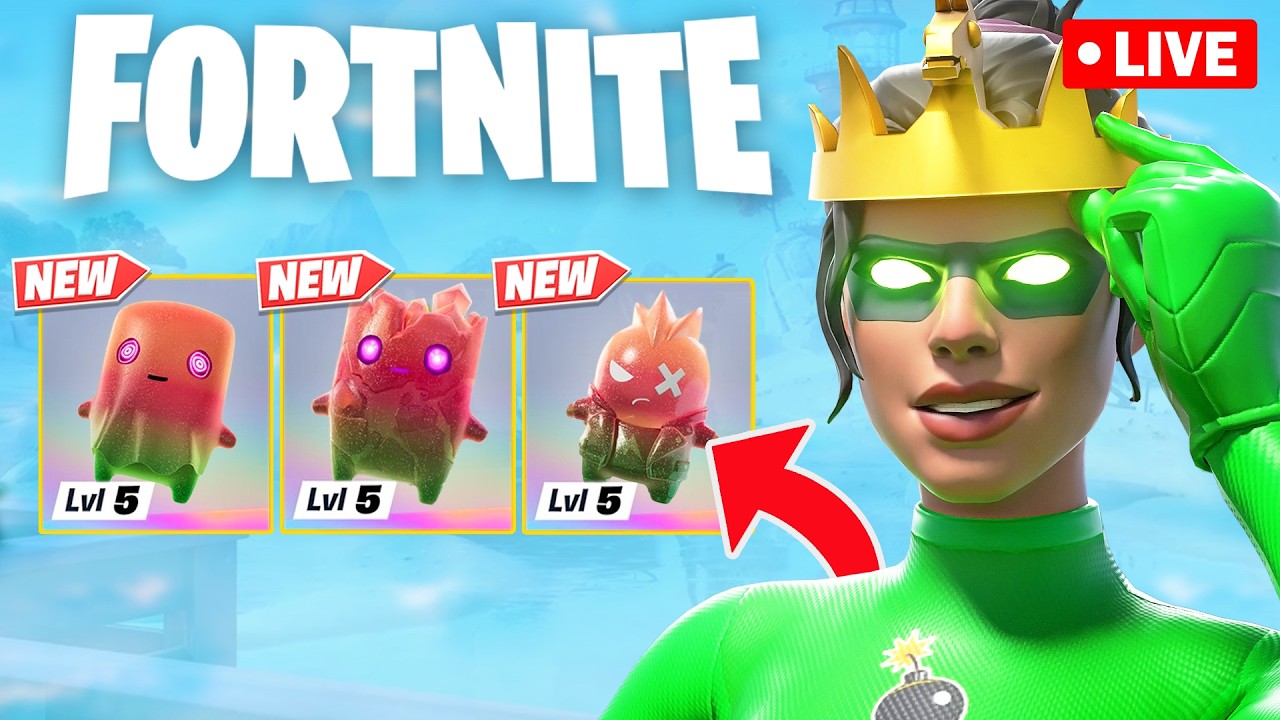 HUNTING *NEW* GUMMY SPRITES IN FORTNITE!