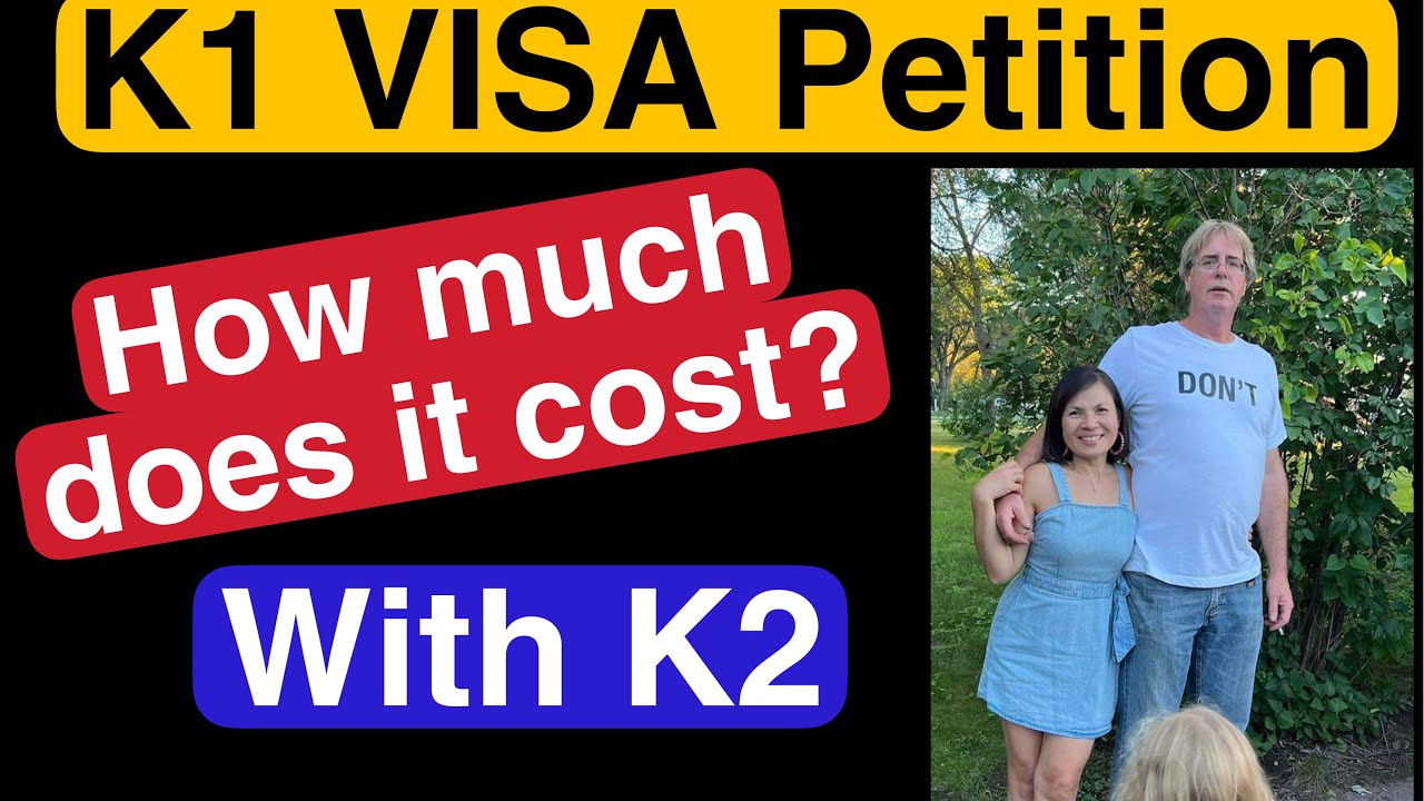 СТОИМОСТЬ ПОДАЧИ ПЕТИЦИИ НА ВИЗУ K1 (с визой K2 или без)/#k1visa #k1