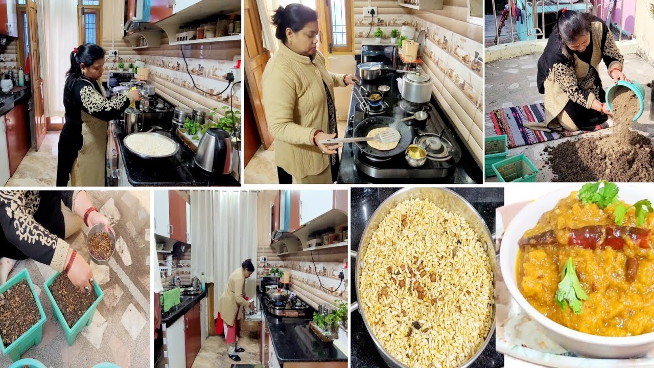 💁 घर के कितने अनगिनत छोटे बड़े काम ऐसे जिनकी गिनती नहीं /My Productive Day 