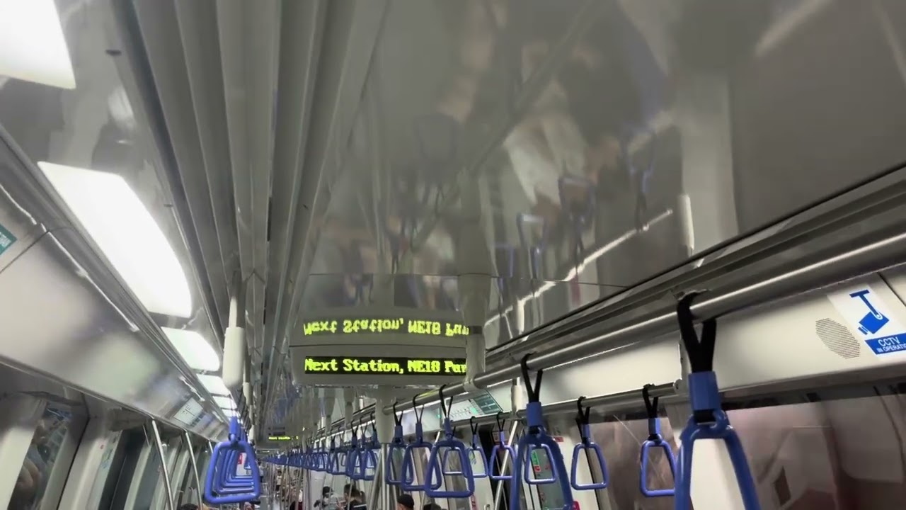 SBS Transit NEL Alstom Metropolis C751C [7079/7080] - Punggol to Punggol Coast (Terminus)