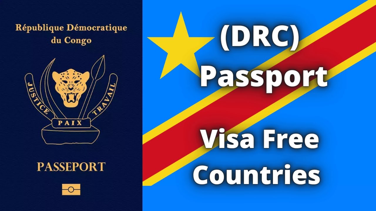 Democratic Republic of the Congo Passport Visa Free Countries (2023)
