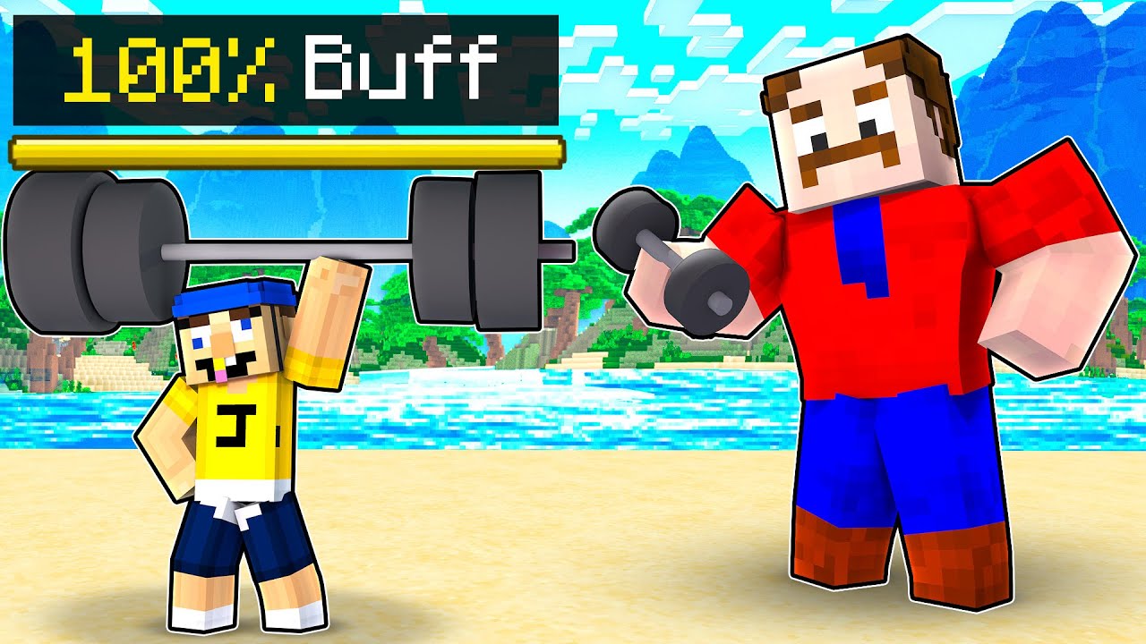 Jeffy Got 100% BUFF in Minecraft!