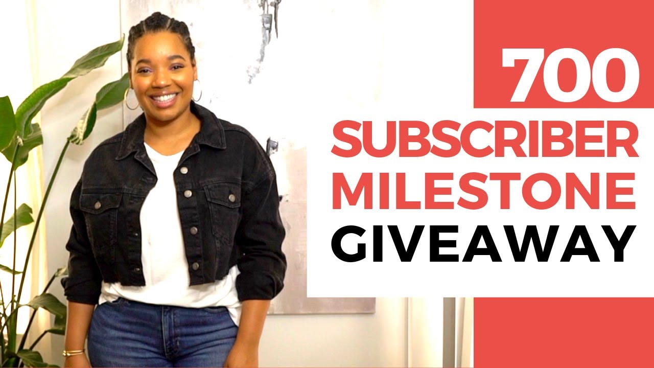 How I Got 700 Subscribers | Subscriber Milestone + Giveaway