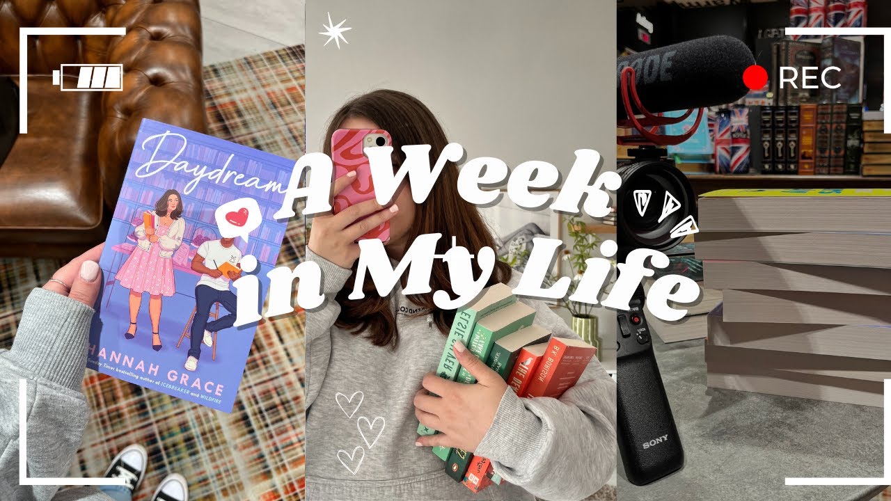 Weekly vlog - Bücher shoppen, Podcast aufnehmen, Katzensitting 📚🐈🤍