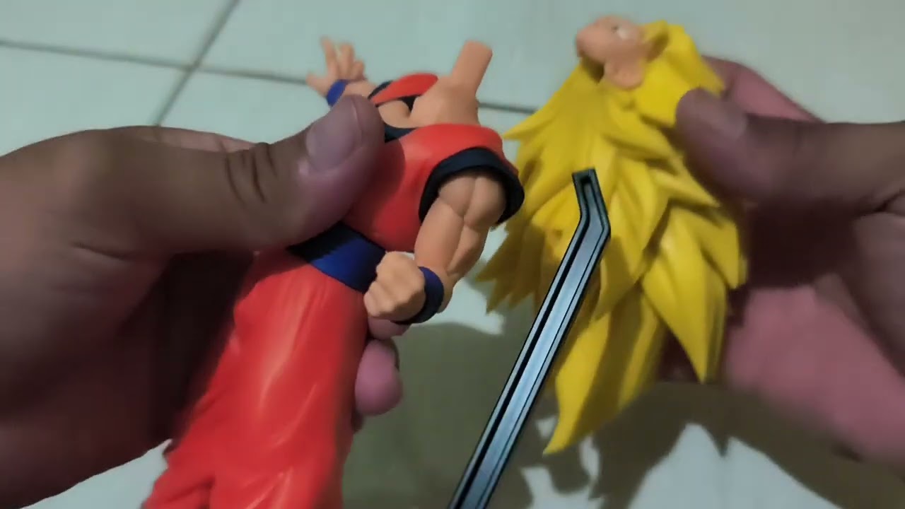 Merakit Goku SS3 Bandai #bandainamco #ssj3goku