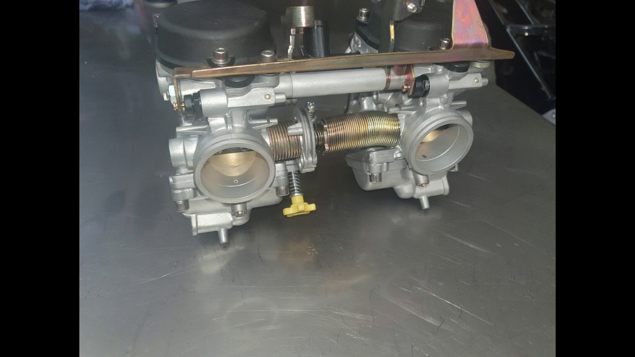 Honda CB500r Carb restoration / rebuild - vapour blasting