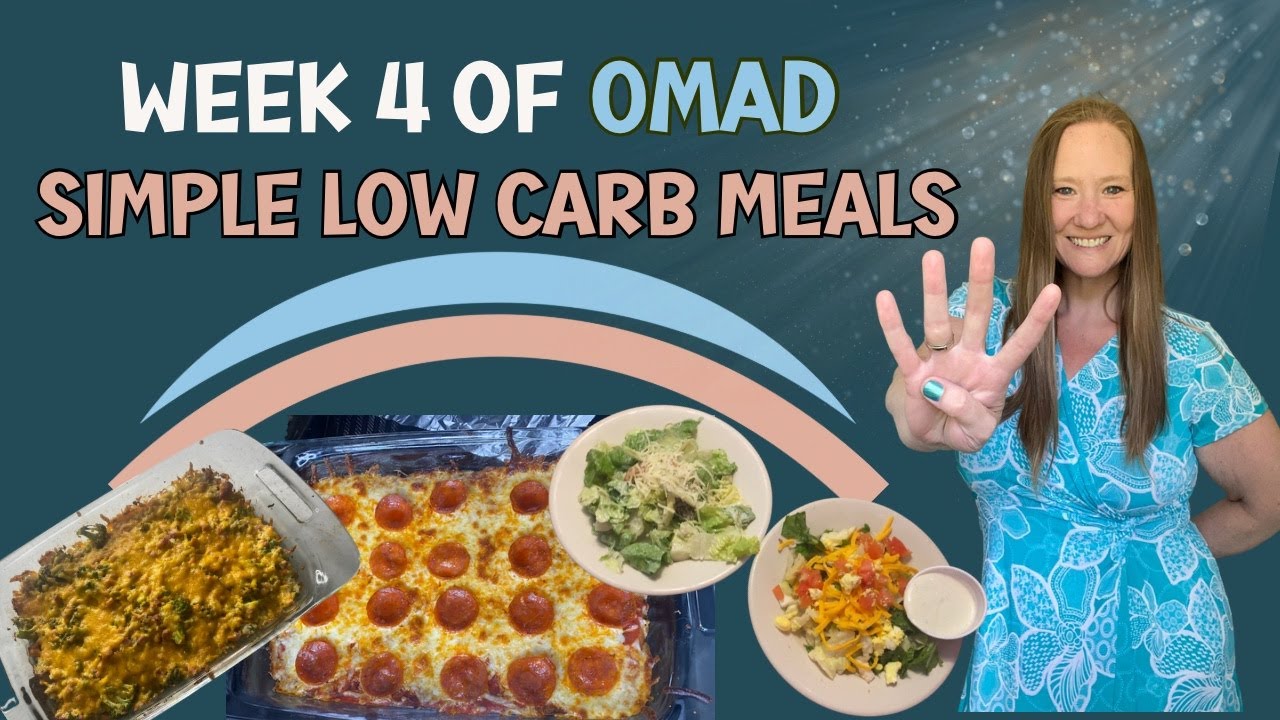 Week 4 of OMAD | Simple OMAD meals | Keto and Low Carb meals | What I Eat to Lose Weight
