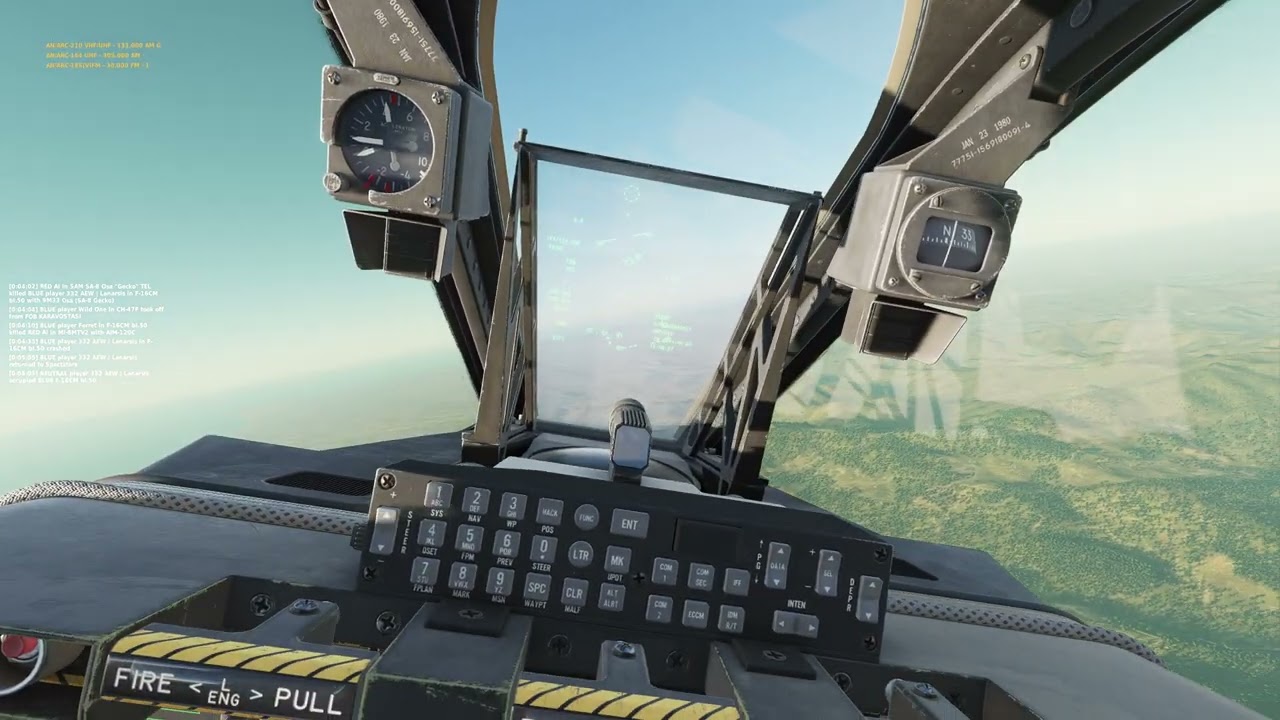Flying Over Cyprus In My A10