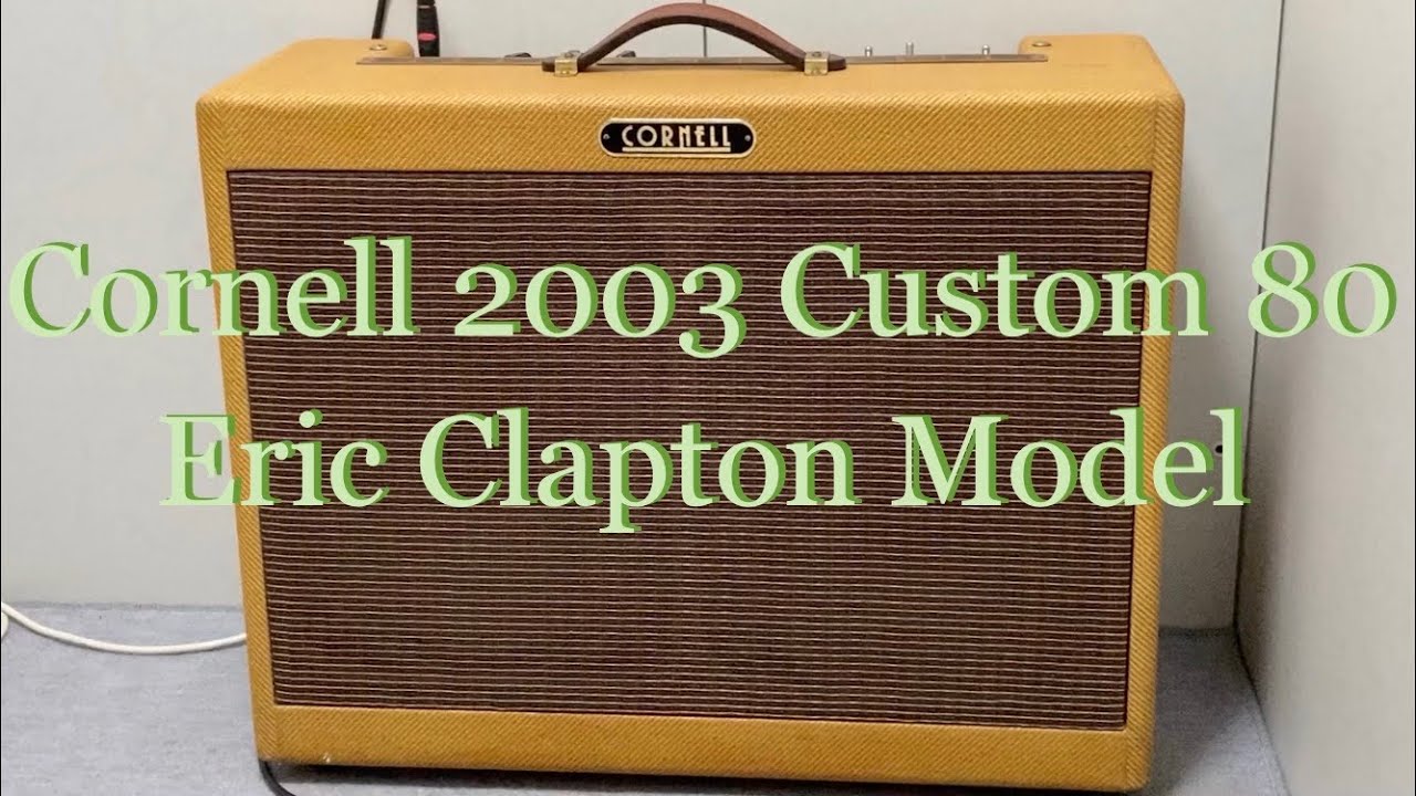 Cornell 2003 Custom 80 Eric Clapton Model [Tone Tubby Red Alnico]