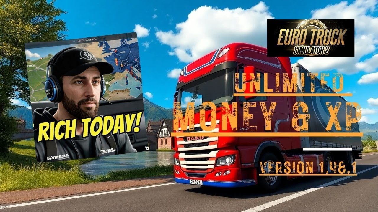 Get RICH in Euro Truck Simulator 2 with UNLIMITED Money and XP!