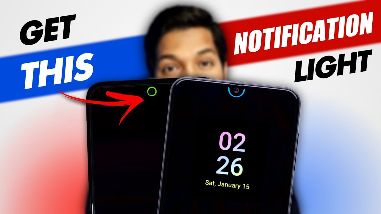 Best Notification Light on Notch in Any Android Phone - Samsung, Xiaomi, Realme, Moto, Infinix, etc.