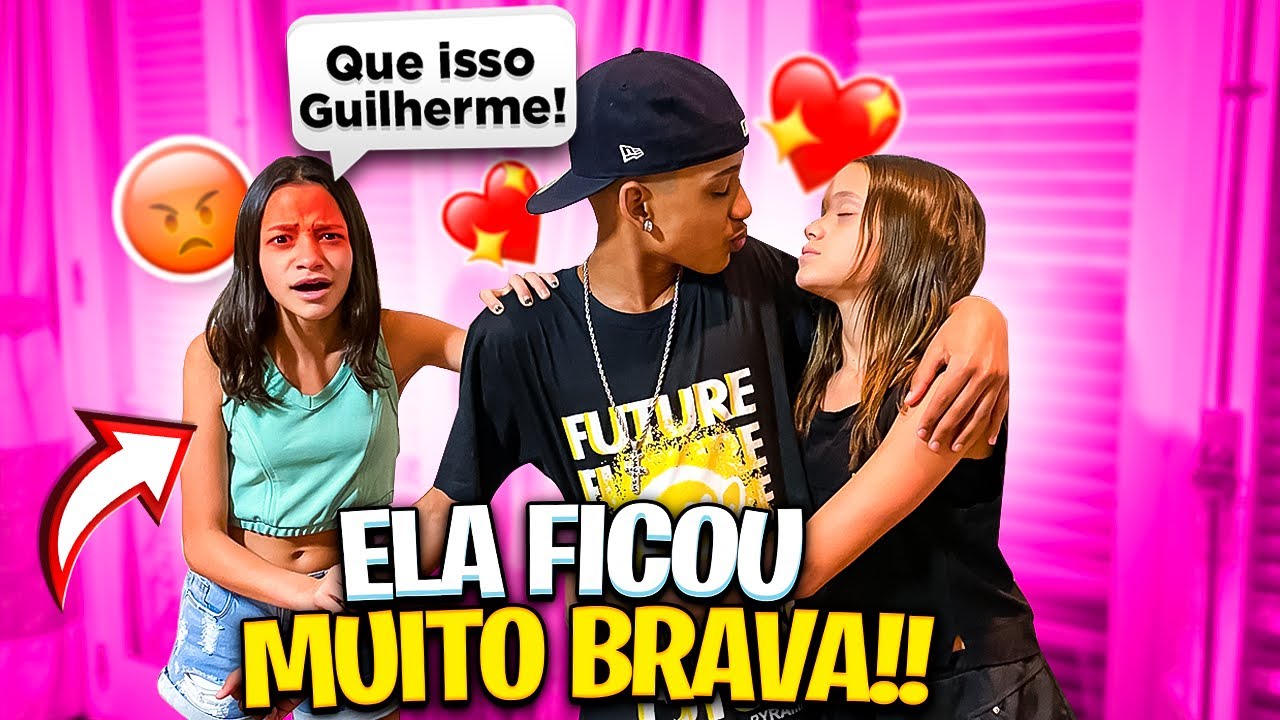 FIZEMOS CIÚMES NA MINHA CRUSH NESSE VÍDEO! *ela perdeu a linha.