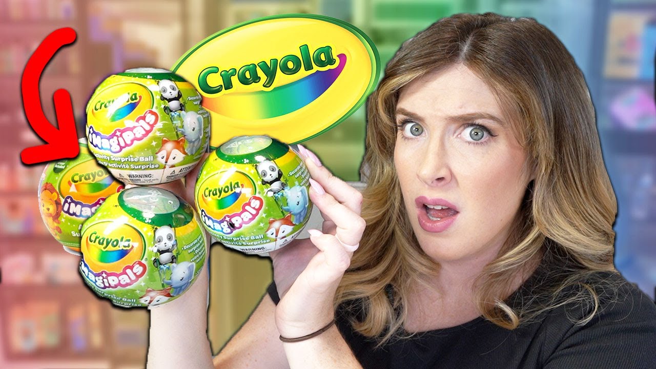 I Bought The *New* CRAYOLA Mystery Art Kits.. *I'm worried*