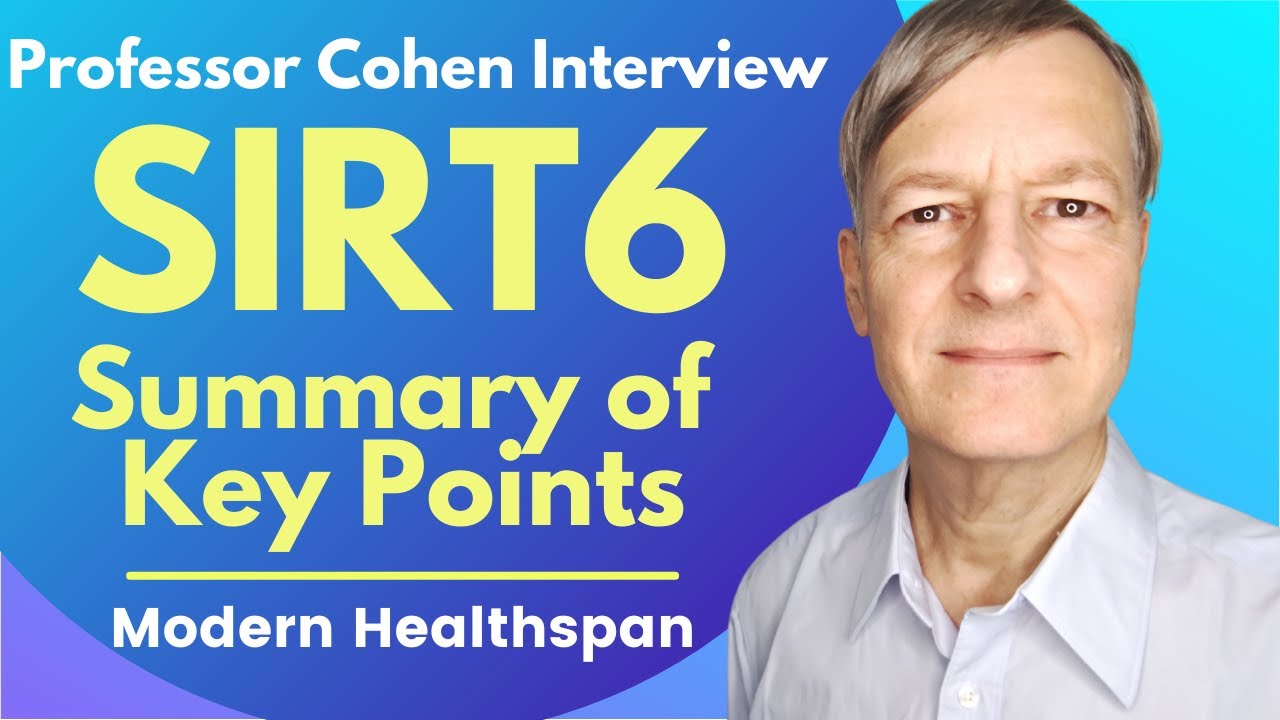 Sirtuin 6 : Summary Of Key Points of Professor Cohen Interview | Modern Healthspan
