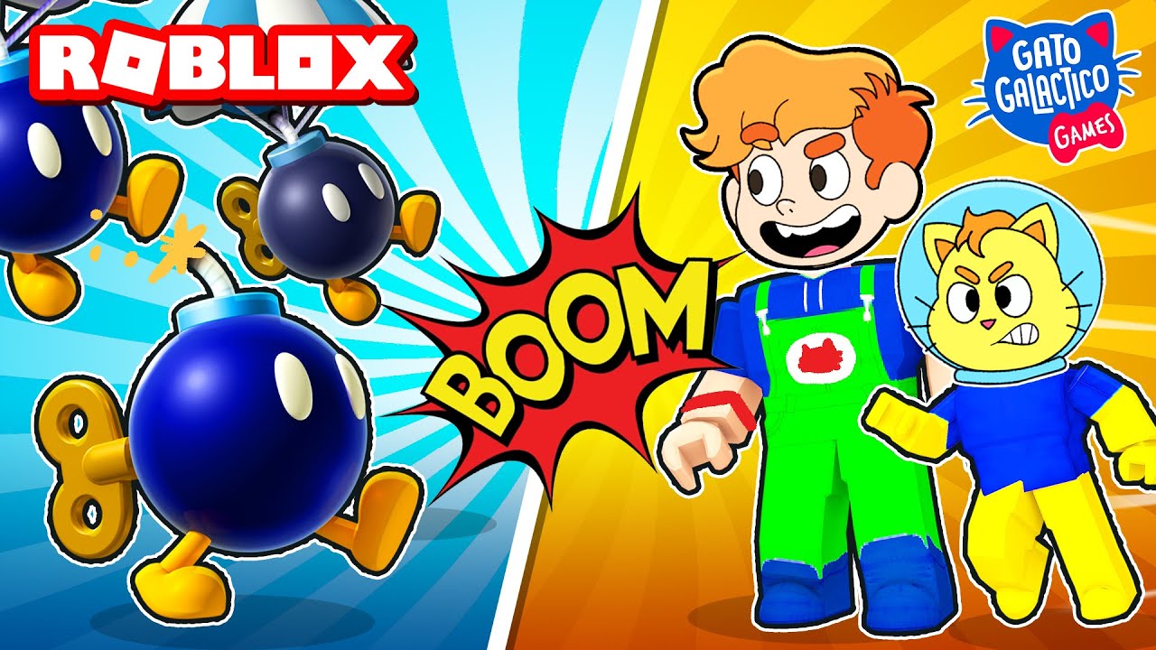 PRECISAMOS SOBREVIVER ao ATAQUE das BOMB4S no ROBLOX!!