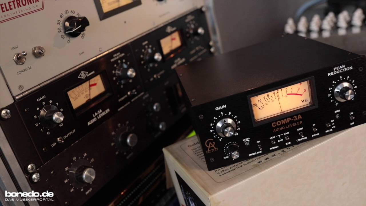 GAP COMP-3A Audio Leveler vs. LA3A - Sound Demo