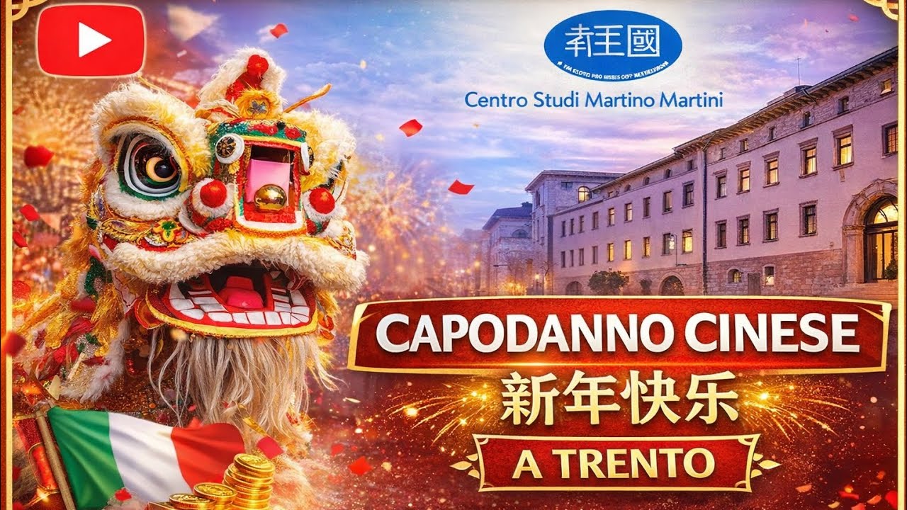 CAPODANNO CINESE a TRENTO #chinesenewyear #italy #春節 