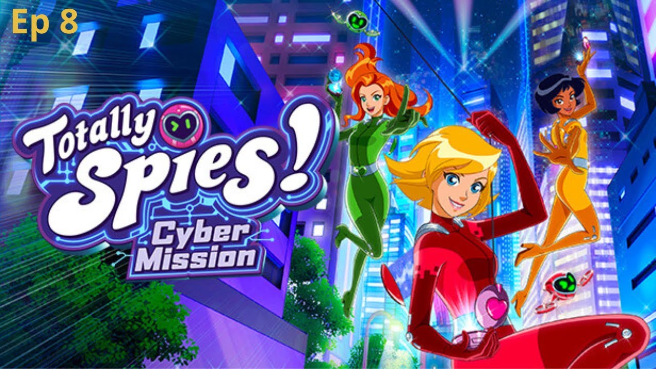 TOTALLY SPIES CYBER MISSION EPISODE 8 LES SPIES ONT RETROUVE LE PANDA !