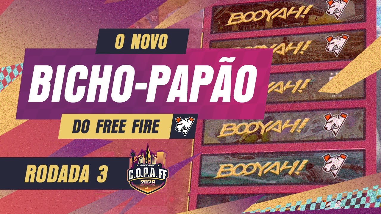 MEU DEUS? A VIRTUS.PRO FEZ 5 BOOYAHS EM UM DIA! 🔥 O NOVO BICHO-PAPÃO DO FREE FIRE #COPAFF